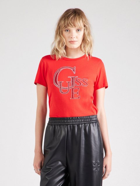 Guess T-Shirt (1-tlg) Ziersteine günstig online kaufen