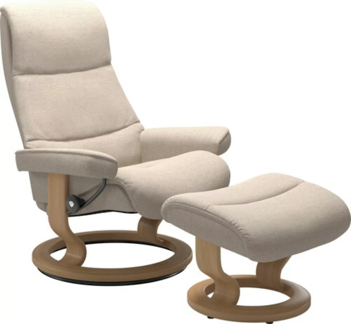 Stressless® Relaxsessel »View«, (Set, Relaxsessel mit Hocker), mit Classic günstig online kaufen