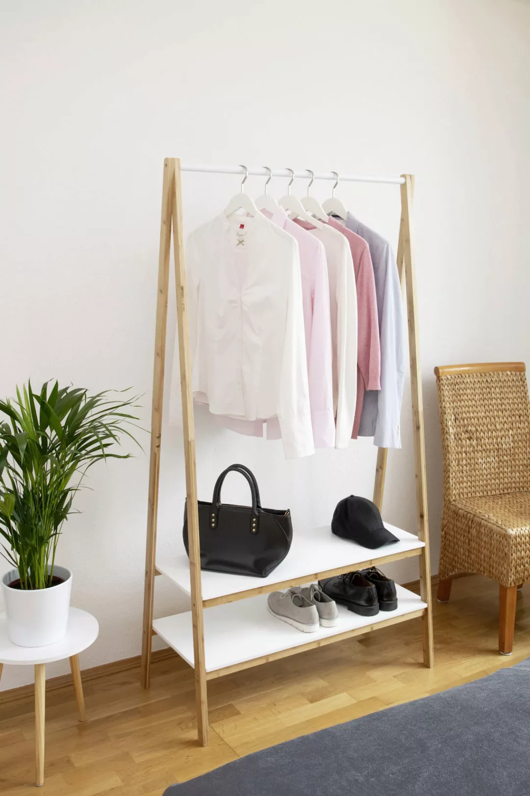 WENKO Garderobenständer »Finja«, im trendigen Scandi-Design günstig online kaufen