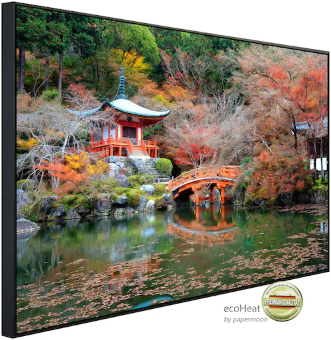 Papermoon Infrarotheizung »Japanischer Garten«, sehr angenehme Strahlungswä günstig online kaufen