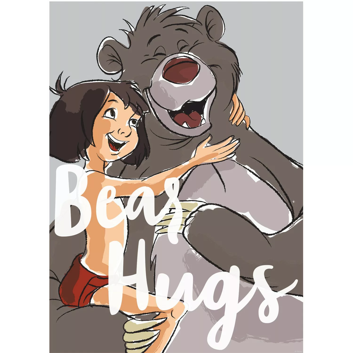 Komar Wandbild Bear Hug 40 x 50 cm günstig online kaufen