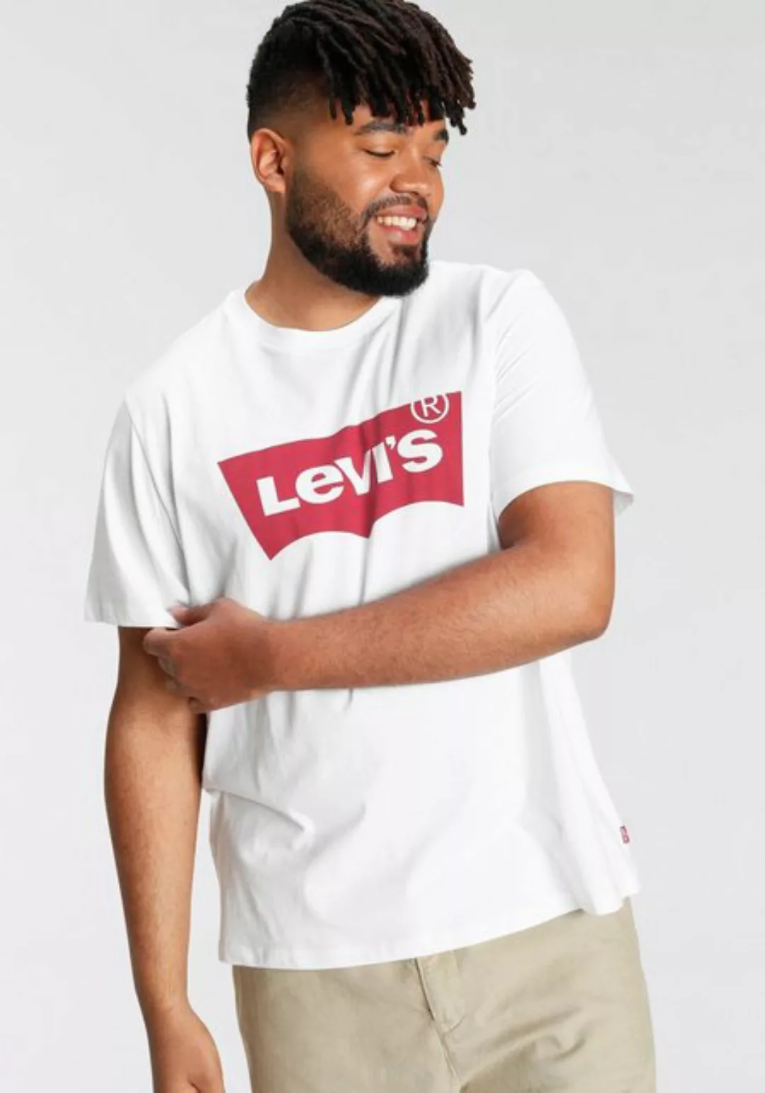 Levis Plus T-Shirt "LE B&T BIG GRAPHIC TEE", mit Logofrontprint günstig online kaufen