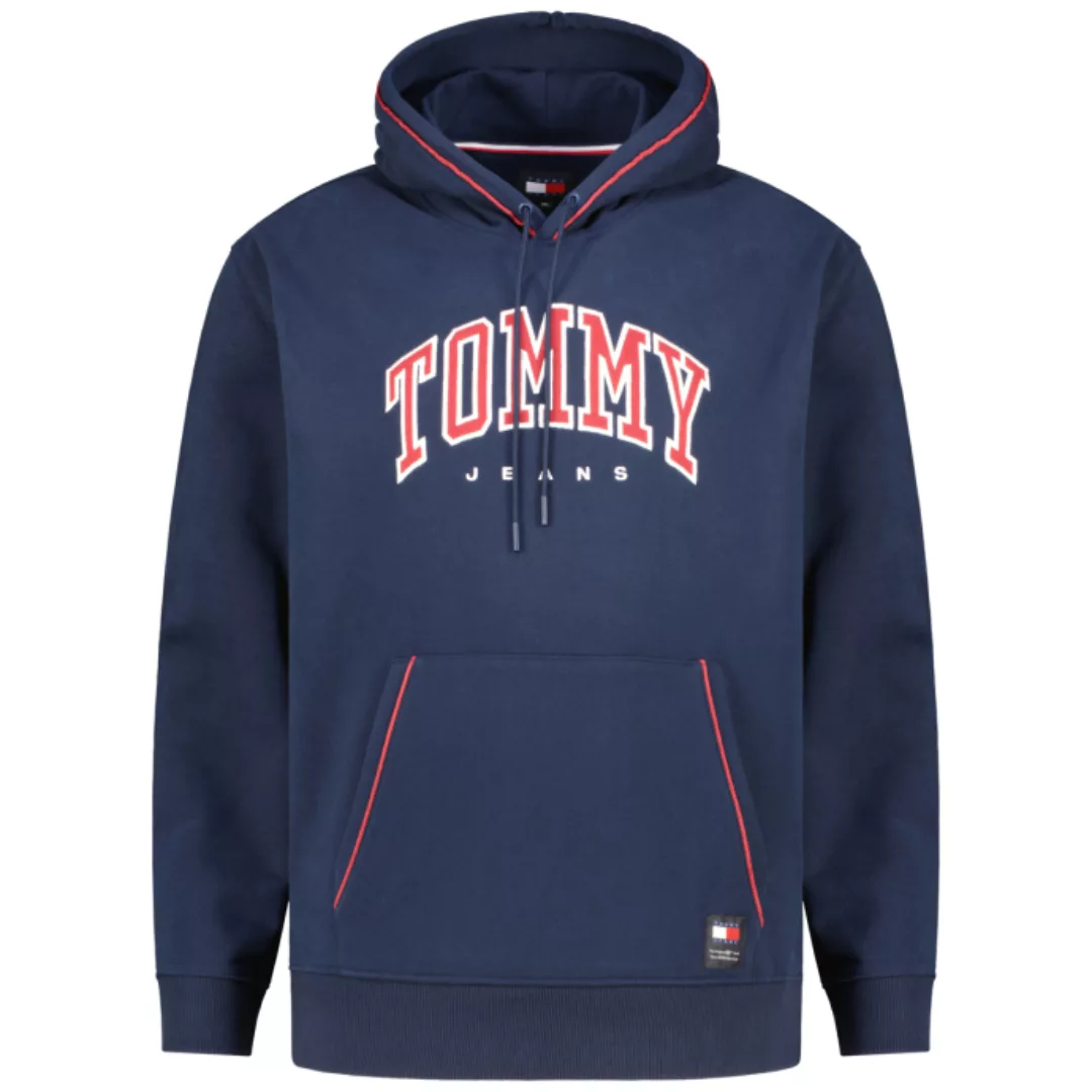 Tommy Jeans Plus Kapuzensweatshirt TJM RLX VARSITY PIPPING HOOD EXT Große G günstig online kaufen