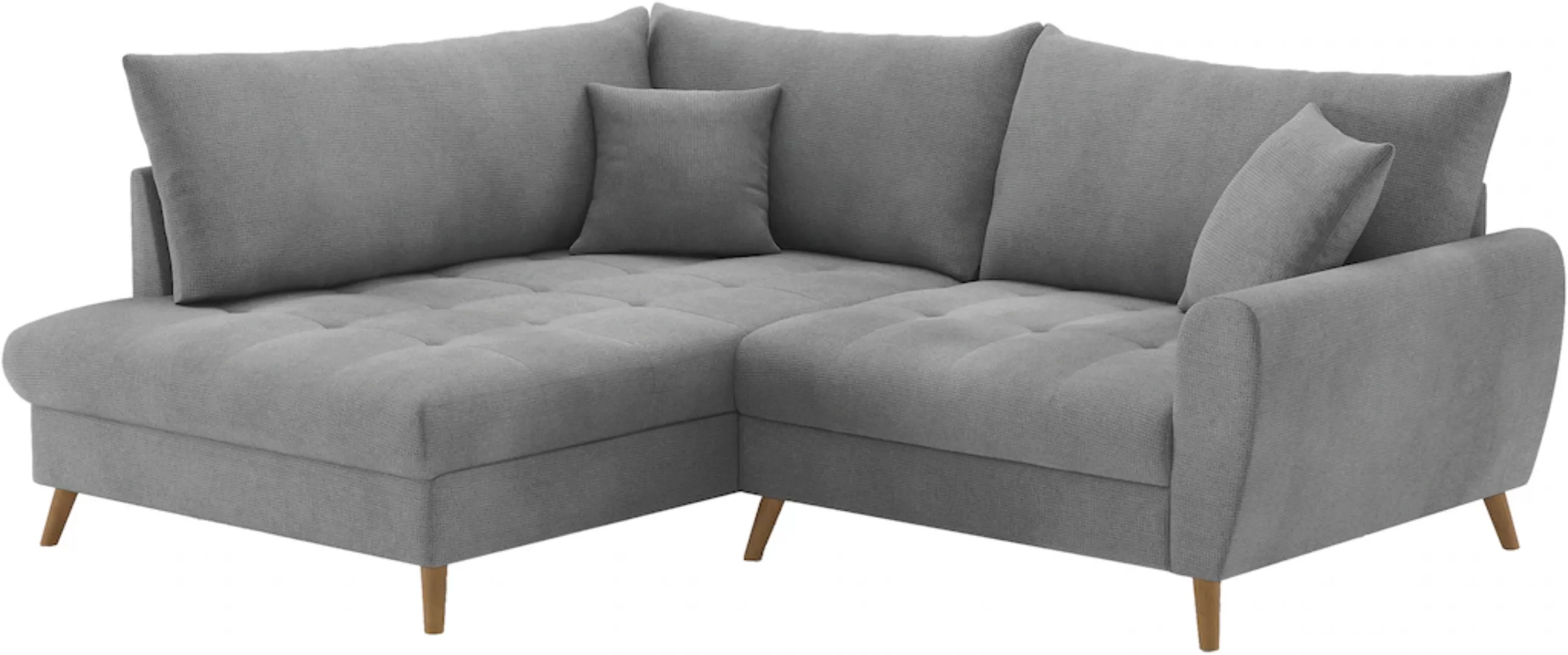 Mr. Couch Ecksofa "Blackburn II L-Form", Wahlweise mit Kaltschaumpolsterung günstig online kaufen