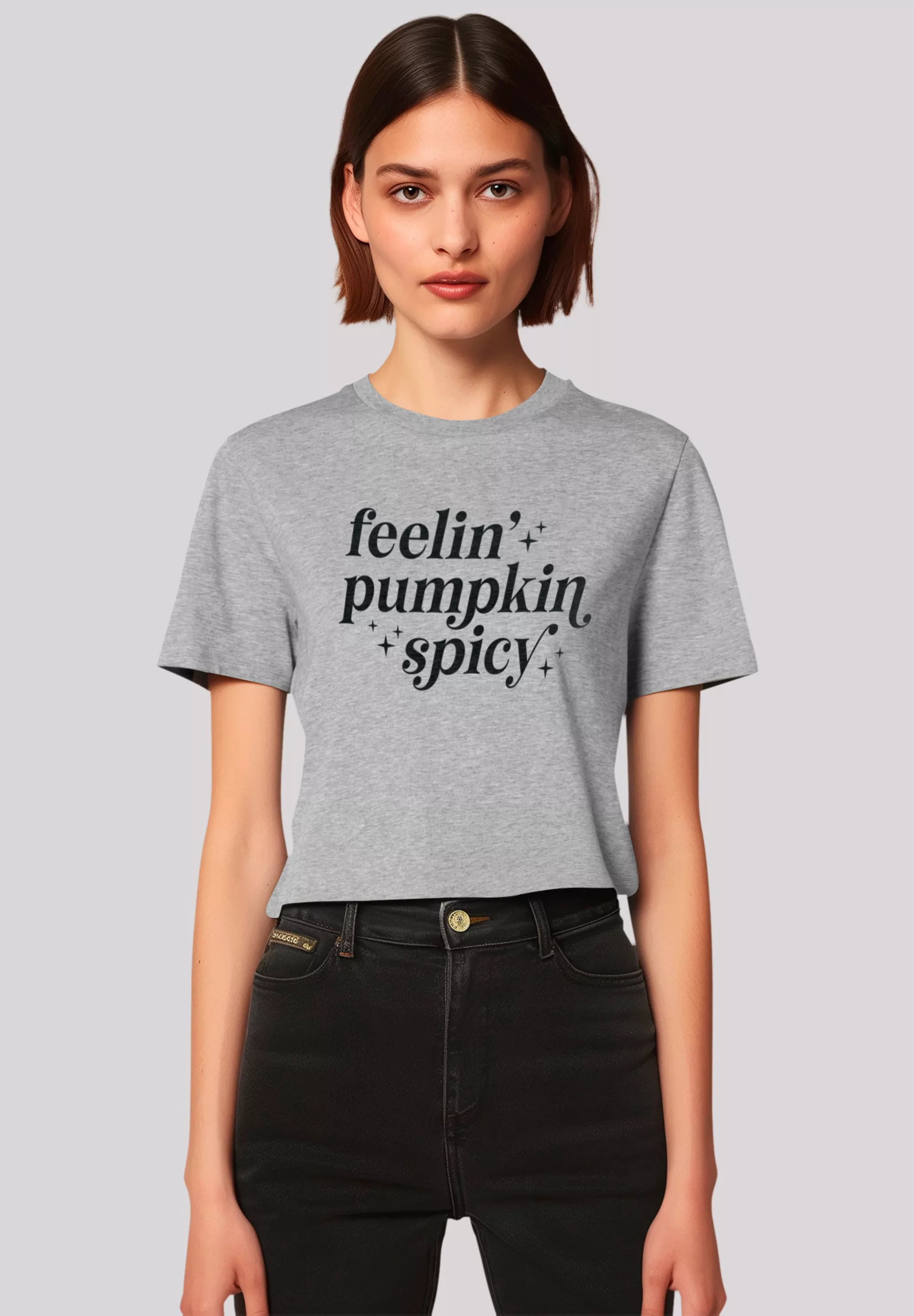 F4NT4STIC T-Shirt "Feelin pumpkin spicy", Premium Qualität, Unisex Schnitt günstig online kaufen