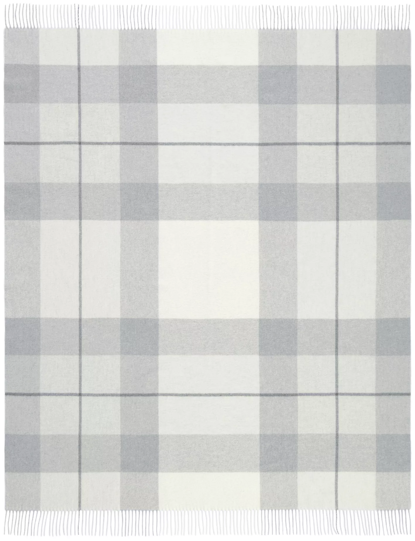 Plaid Wohndecke Fransenplaid 100 % Schurwolle Neu In 3 Farbnuancen günstig online kaufen