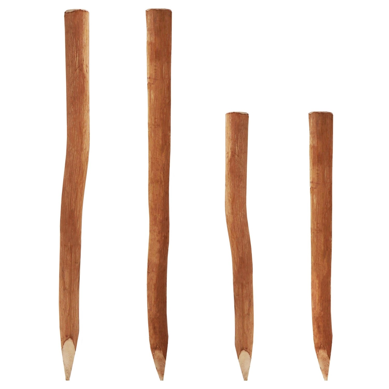 Aquagart 55 Holzpfosten Für Staketenzaun 1,5m I Durchmesser 6-9cm I Zaunpfo günstig online kaufen