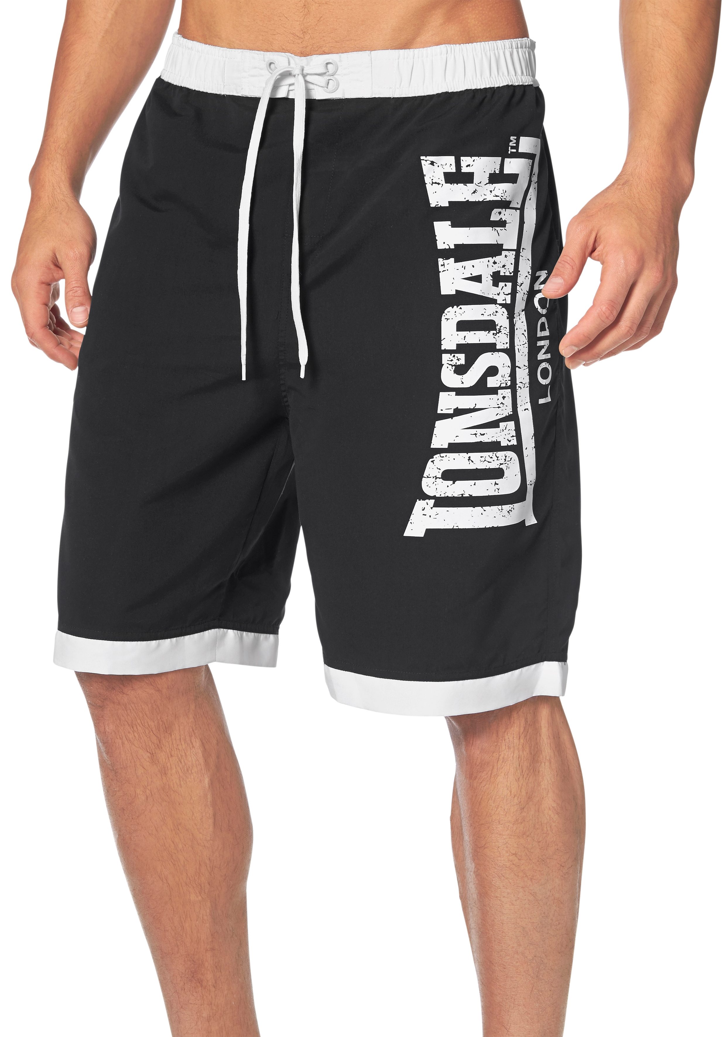 Lonsdale Boardshorts "Beach Short CLENNELL", Badeshorts, Innenhose aus Mesh günstig online kaufen