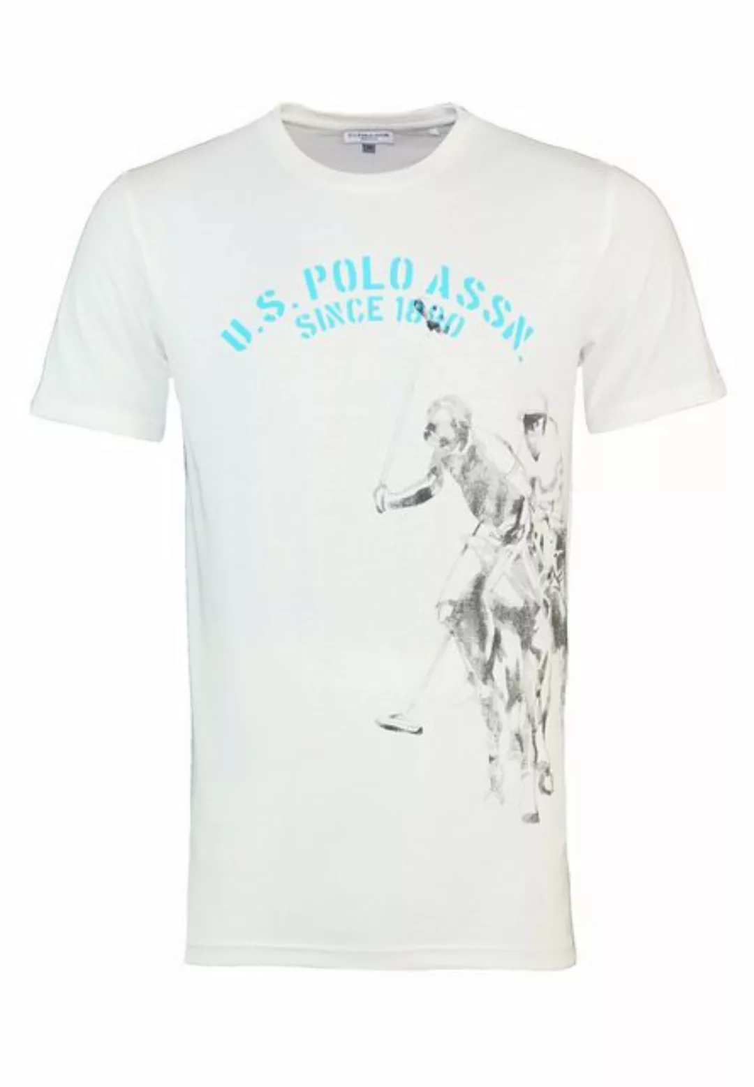 U.S. Polo Assn T-Shirt T-Shirt Kurzarmshirt Since 1890 mit Rundhals und (1- günstig online kaufen