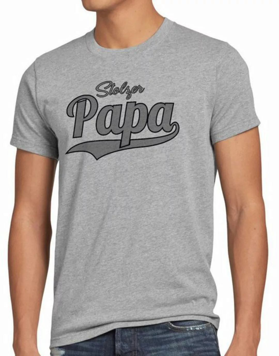 style3 T-Shirt Stolzer Papa Vater Dad vatertag männertag geburtstag günstig online kaufen