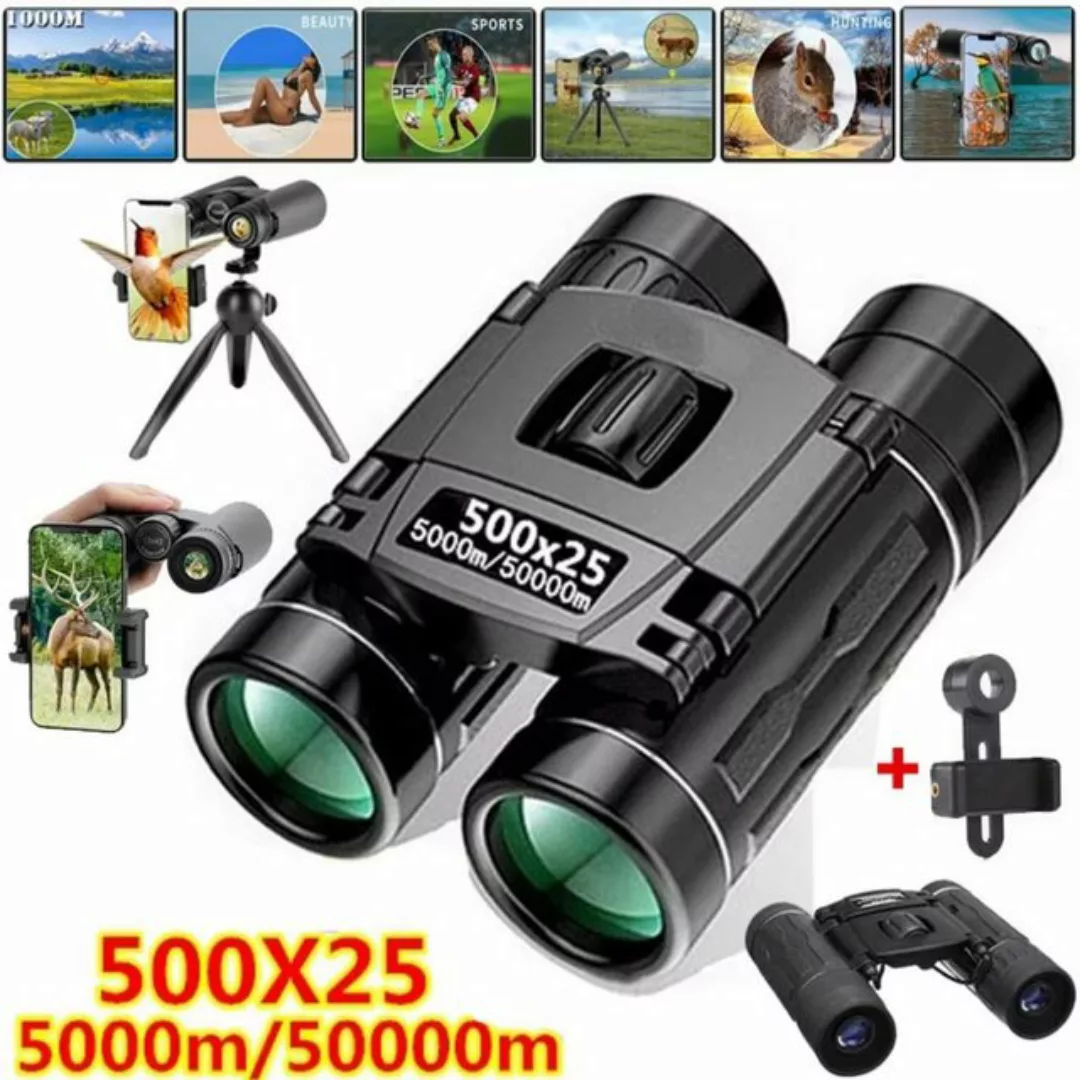 lamgool Fernglas 500X25 Tragbare Hd-Zoom 5000M/50000M Fernglas Teleskop Fer günstig online kaufen