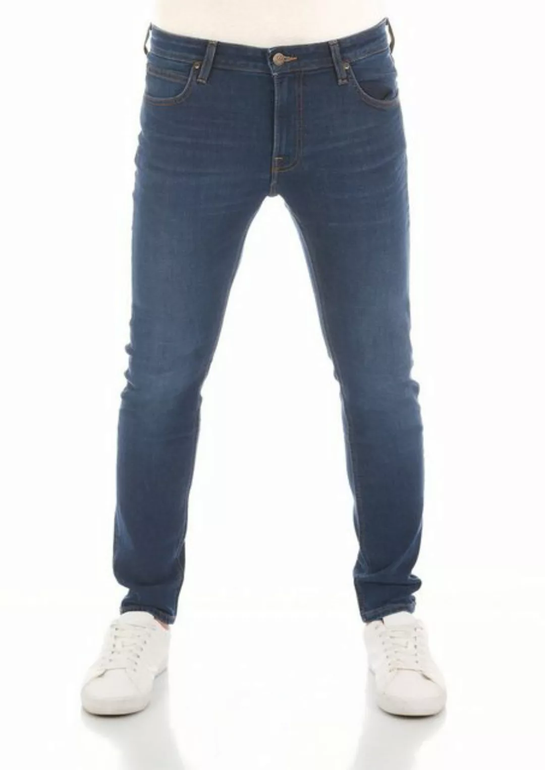 Lee Herren Jeans Malone Skinny Fit - Blau - Dark Martha günstig online kaufen