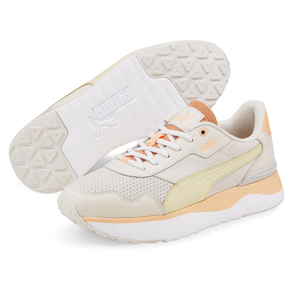 Puma R78 Voyage Premium Sportschuhe EU 36 Grey Vaporeux / Yellow günstig online kaufen