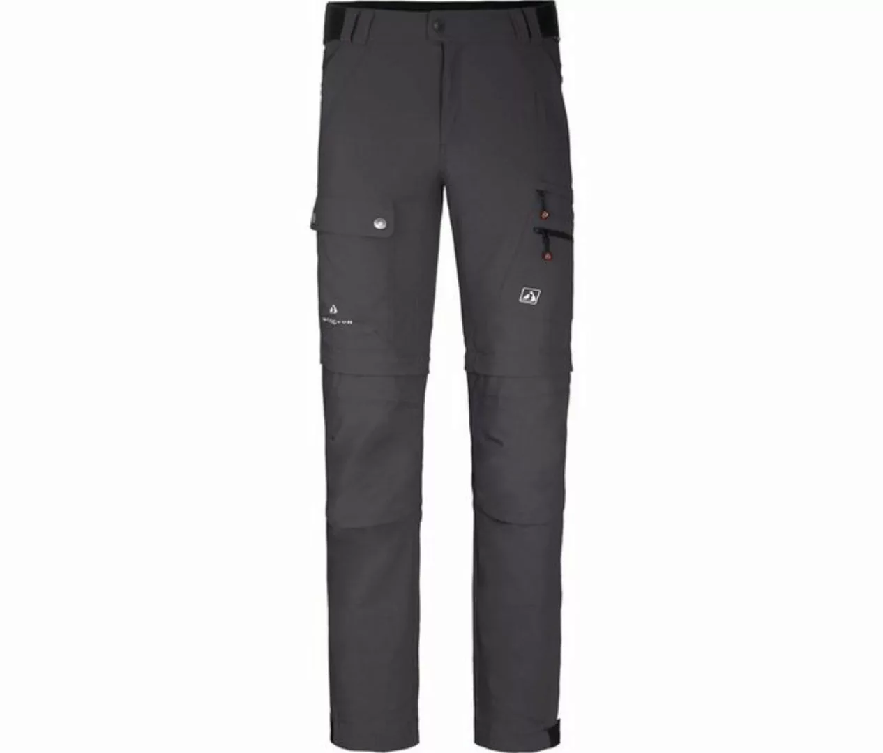 Bergson Zip-off-Hose FROSLEV Bermuda Zipp-Off Herren Wanderhose, recycelt, günstig online kaufen