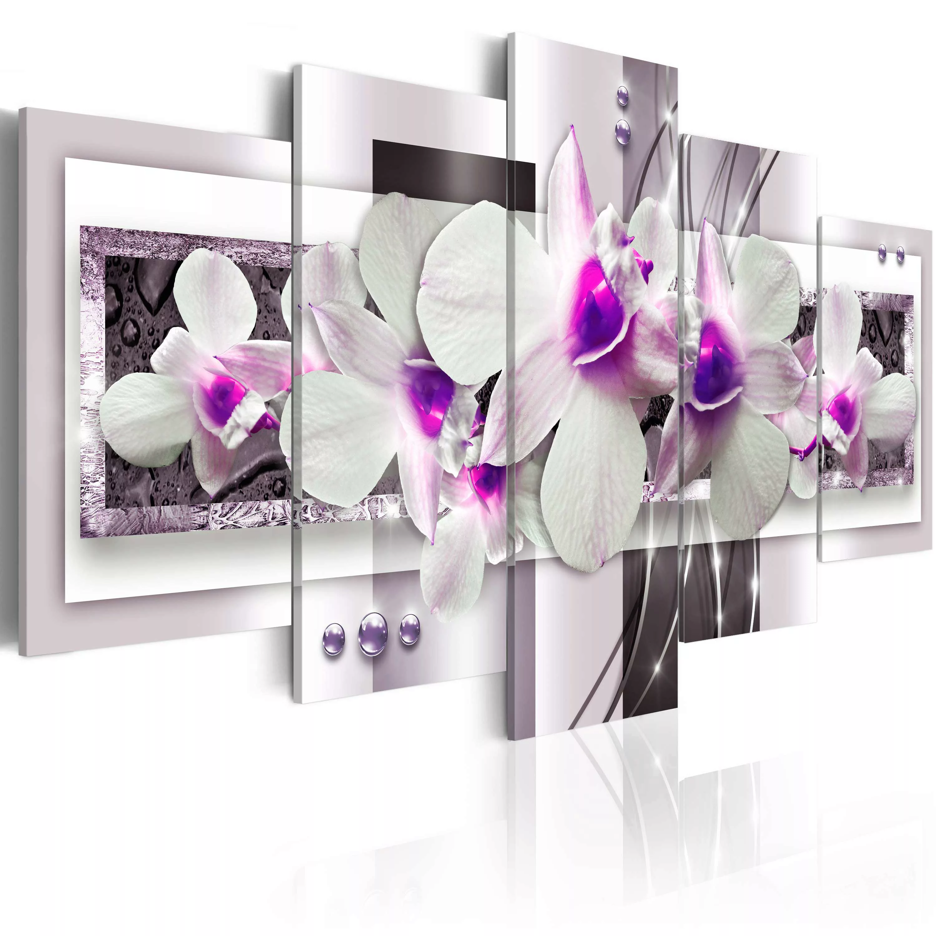 Wandbild - With violet accent günstig online kaufen