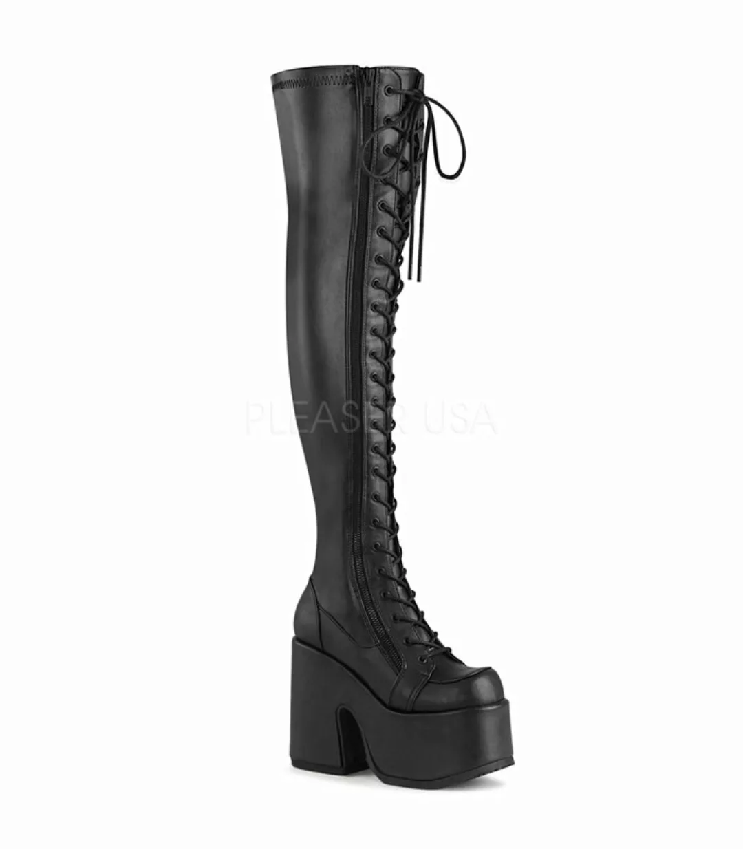 Pleateau Stiefel CAMEL-300 Schwarz matt (Schuhgröße: EUR 41) günstig online kaufen