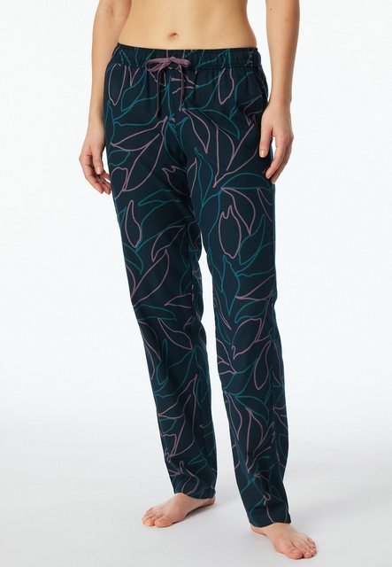 Schiesser Loungehose "Mix+Relax" mit floralem Print günstig online kaufen