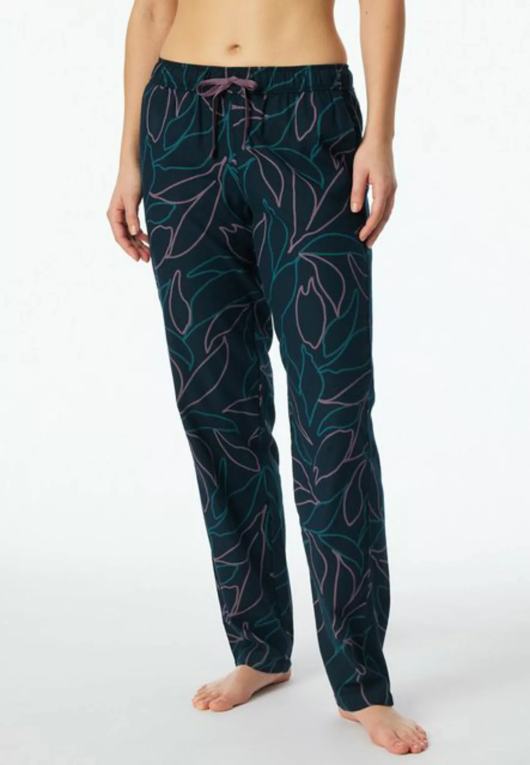 Schiesser Loungehose ""Mix+Relax"", mit floralem Print günstig online kaufen