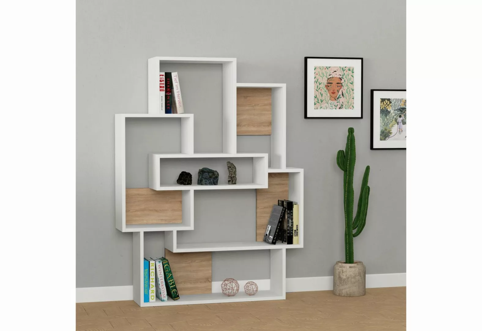 Skye Decor Bücherregal 100% MELAMINE COATED PARTICLE BOARD, 132 cm x 22 cm günstig online kaufen