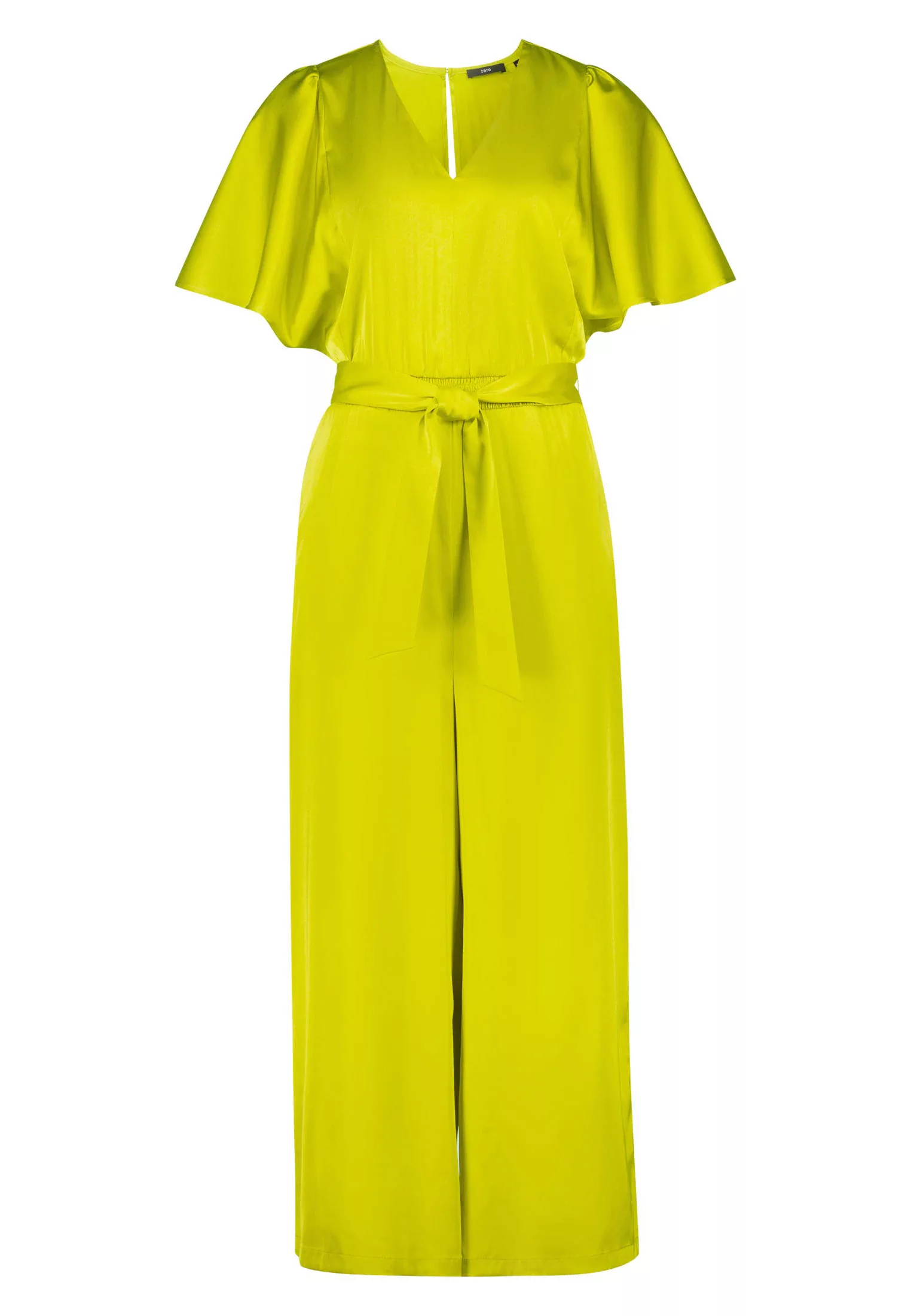 Zero Overall "zero Jumpsuit Satin mit Stoffgürtel", (1 tlg.), Gürtel günstig online kaufen