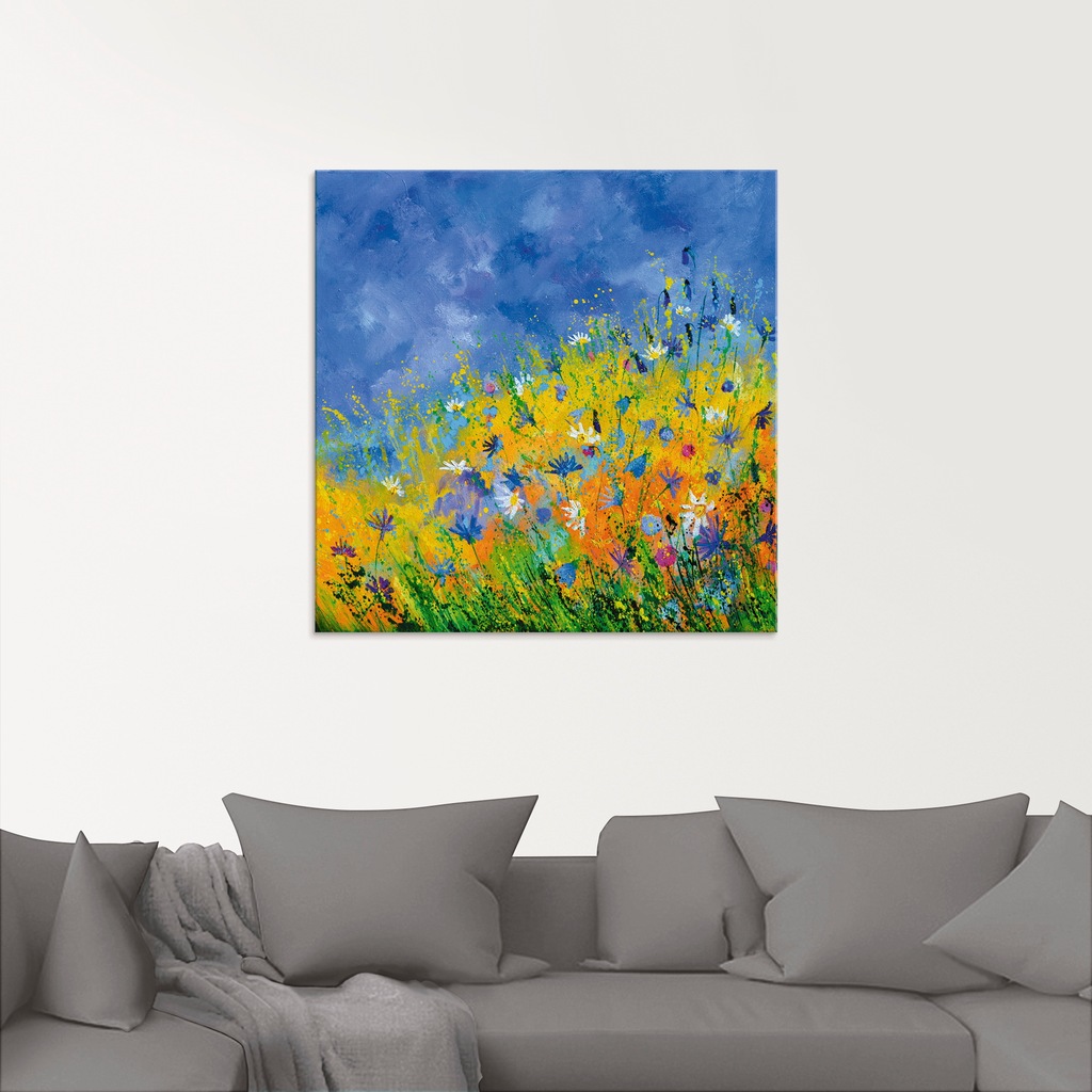 Artland Glasbild "Wildblumen", Blumenwiese, (1 St.), in verschiedenen Größe günstig online kaufen