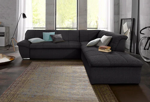 DOMO collection Ecksofa Flash L-Form, wahlweise mit Bettfunktion günstig online kaufen