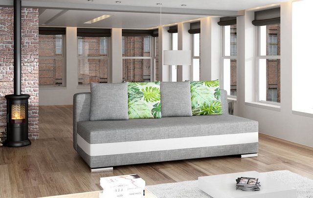 JVmoebel Sofa Luxus Multifunktions Couch 3-Sitzer Schwarz stilvolles Design günstig online kaufen