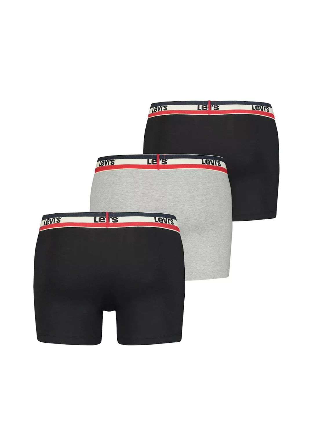 Levis Boxershorts "Boxershort MEN SPRTSWR LOGO BOXER BRIEF 3P 6er Pack" günstig online kaufen