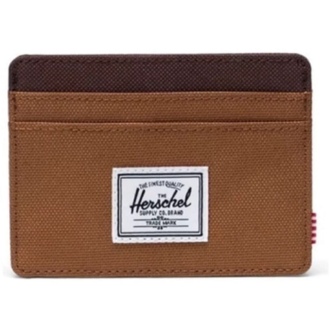 Herschel  Geldbeutel Charlie Eco Cardholder - Rubber/Chicory Coffee günstig online kaufen