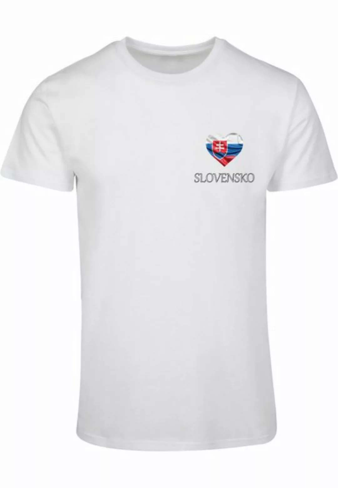 Merchcode T-Shirt Merchcode Merchcode Football - Slovakia T-shirt (1-tlg) günstig online kaufen