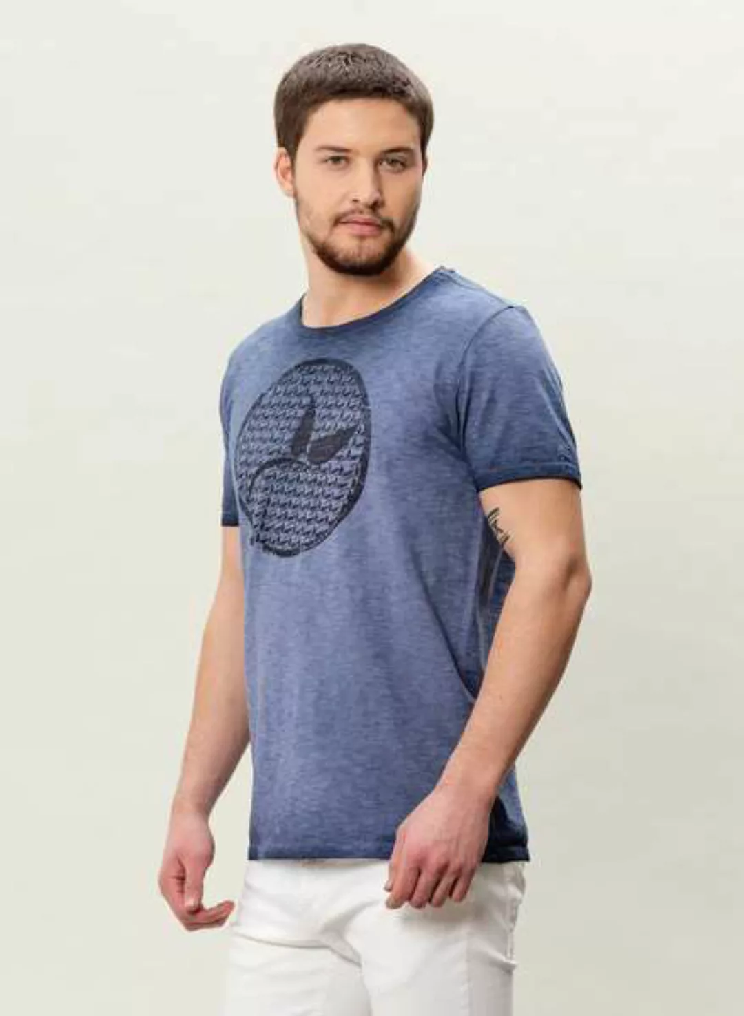 Mor-3187 Herren G.Dyed T-shirt günstig online kaufen