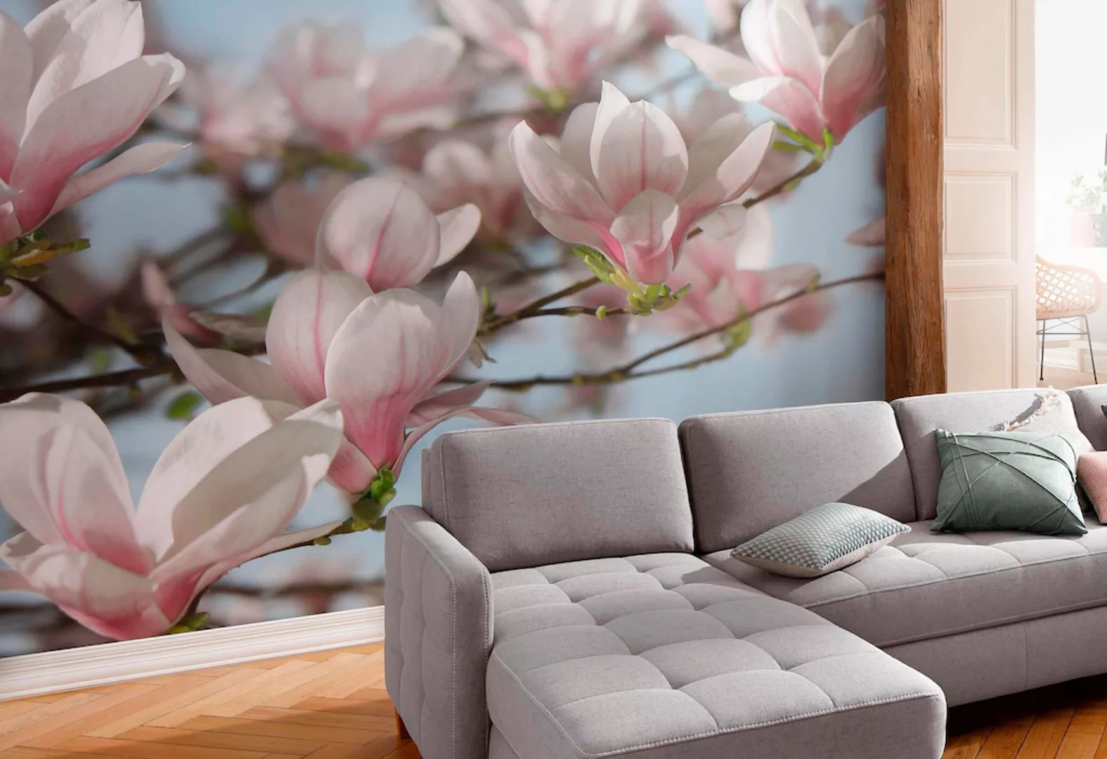 Komar Fototapete Magnolia 368 cm x 254 cm FSC® günstig online kaufen