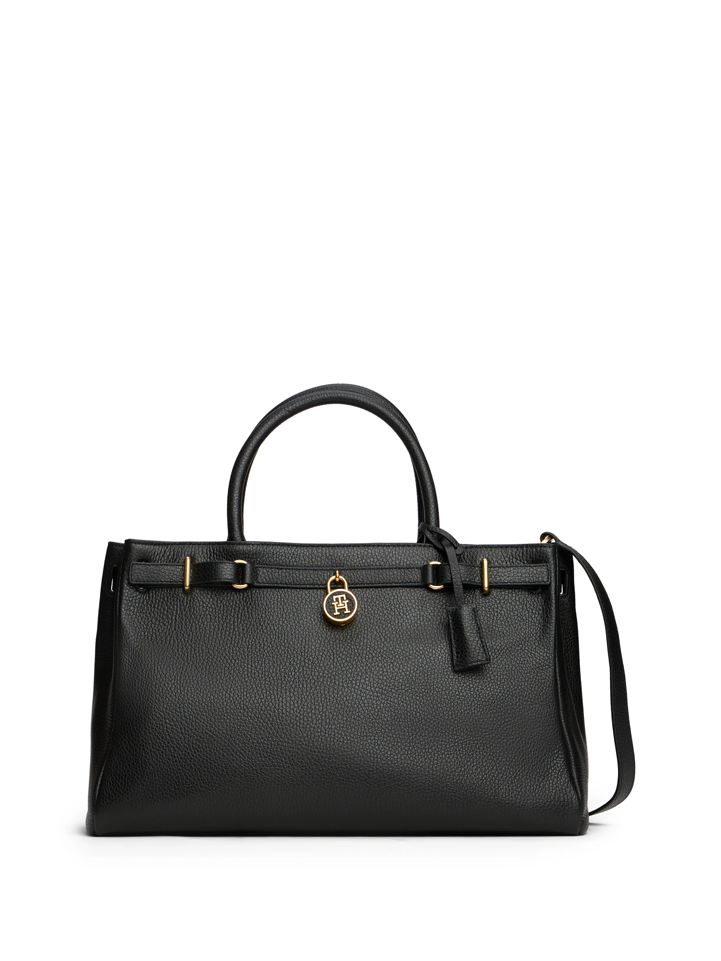 Tommy Hilfiger Tragetasche "AMERICAN ICON TOTE LEATHER", Damen Handtasche, günstig online kaufen