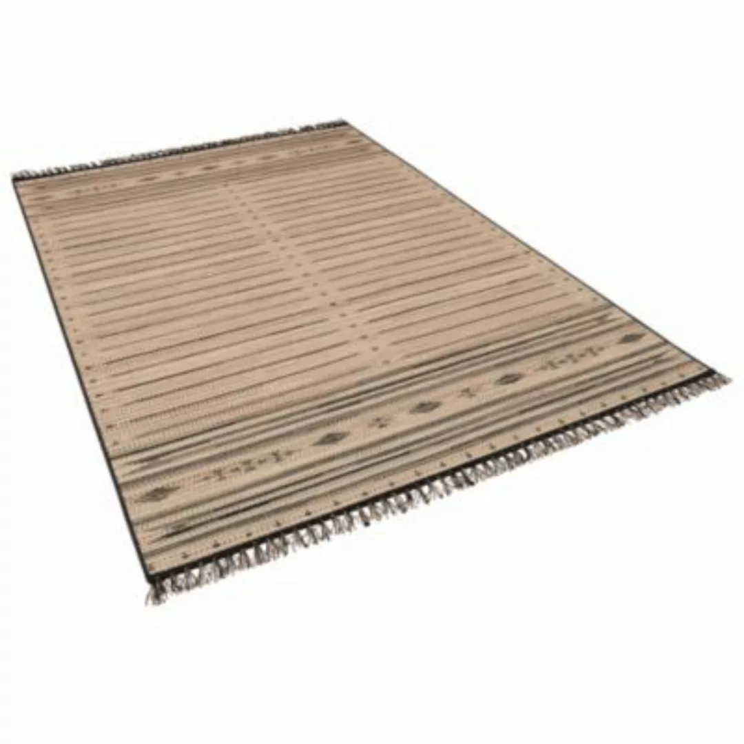 Pergamon Jute Natur Ethno Style Teppich Origin Lines Teppiche beige Gr. 120 günstig online kaufen