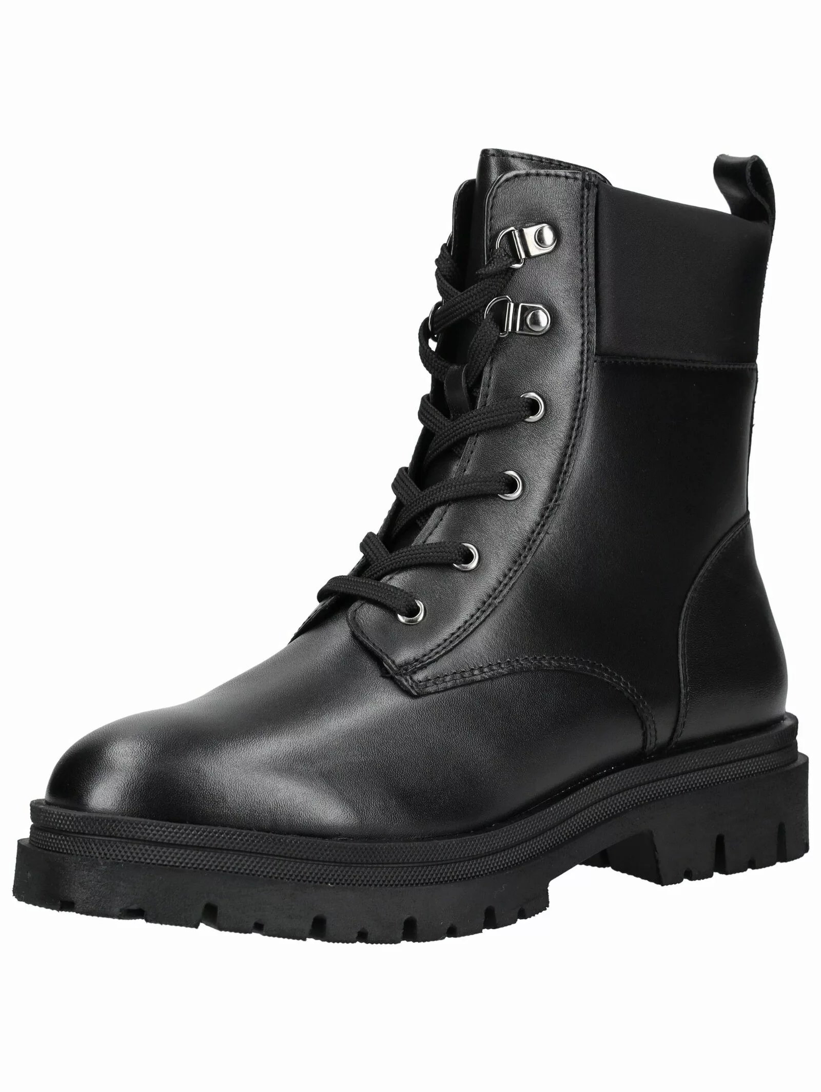 MARCO TOZZI Schnürstiefelette "Marco Tozzi Stiefelette Leder/Textil" günstig online kaufen