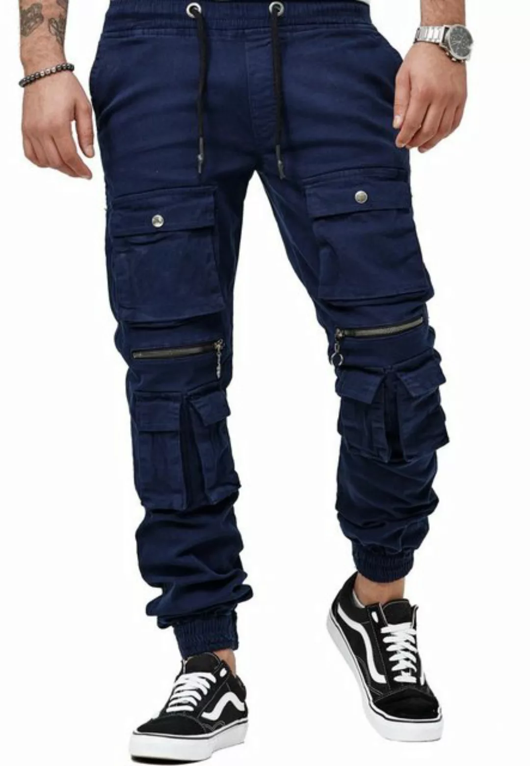OneRedox Straight-Jeans H-3406 Fitness Freizeit Casual günstig online kaufen