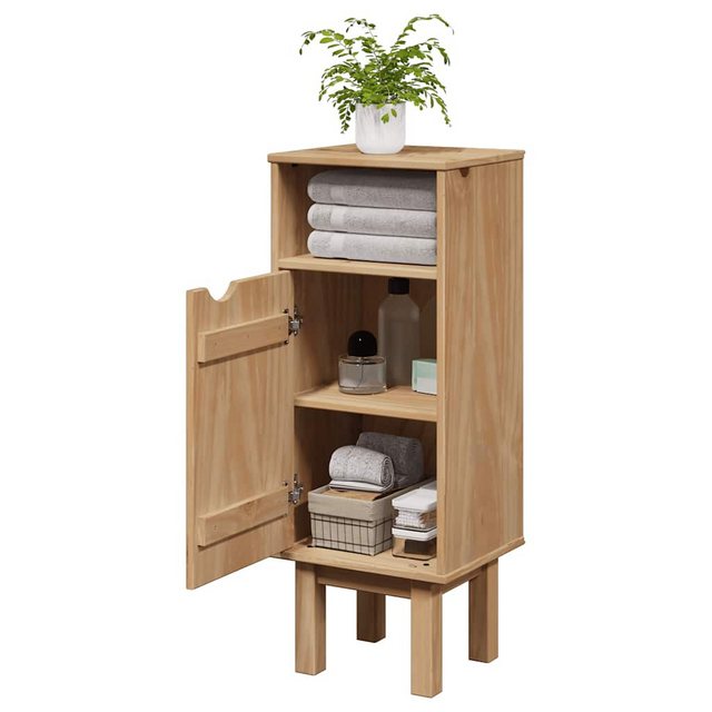 vidaXL Schrankmodule Badschrank OTTA 35x30x90 cm Massivholz Kiefer günstig online kaufen