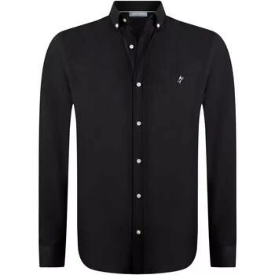 Jacey Quinn  Hemdbluse Jeffrey Buttoned Neck Shirt günstig online kaufen