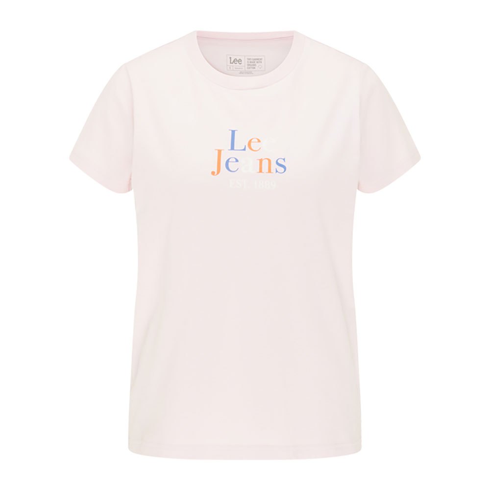 Lee Seasonal Logo Kurzärmeliges T-shirt M Pale Lilac günstig online kaufen