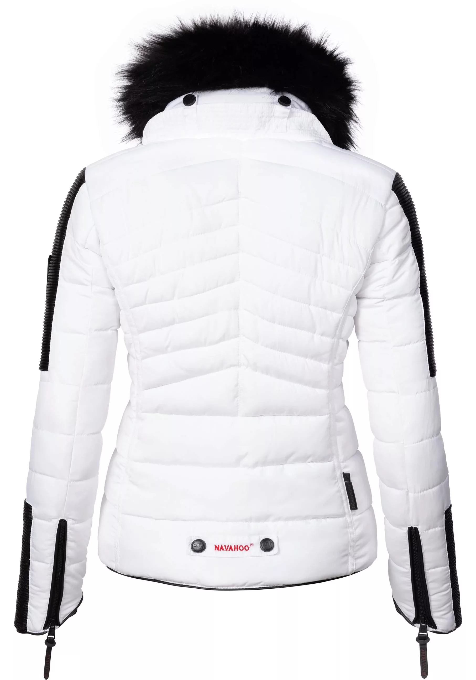 Navahoo Steppjacke "Yuki2", ohne Kapuze, stylische Winterjacke mit edlem Ku günstig online kaufen