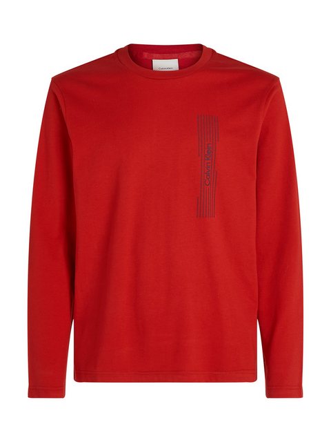 Calvin Klein Langarmshirt HORIZONTAL LOGO LS T-SHIRT mit Logoprägung günstig online kaufen