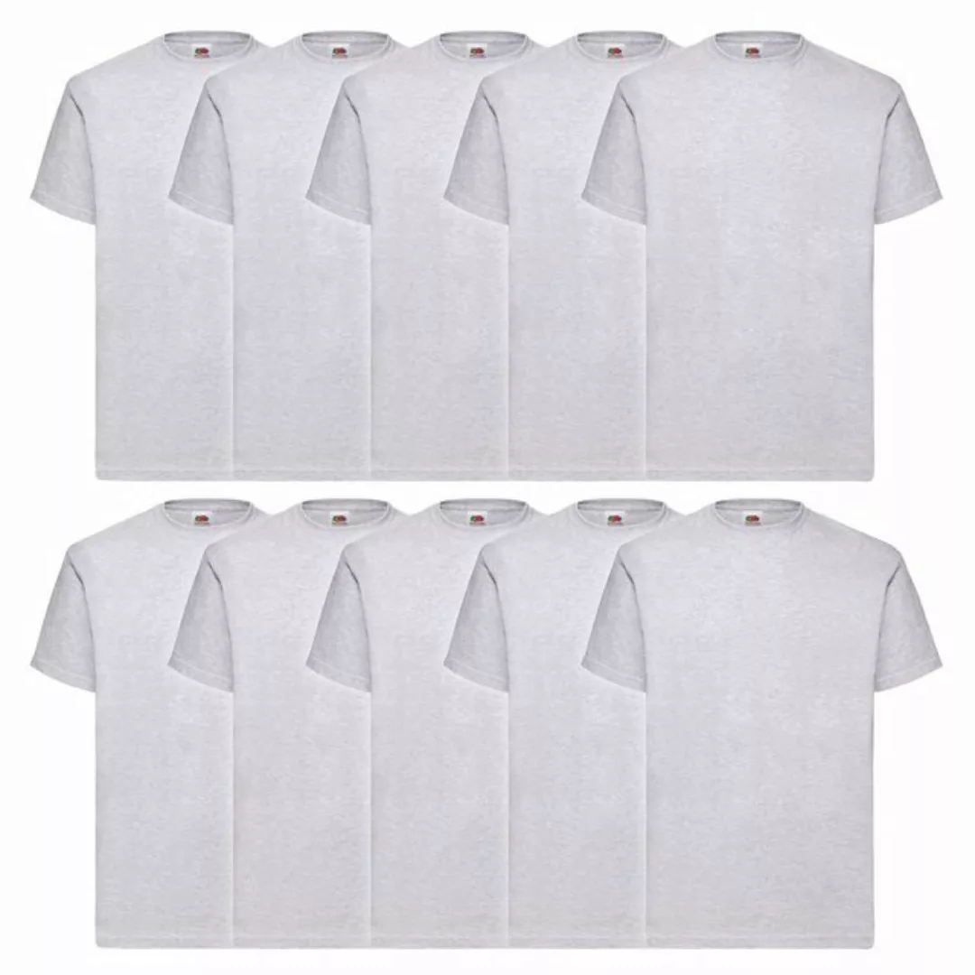 Fruit of the Loom Rundhalsshirt Fruit of the Loom Valueweight T 10er Pack günstig online kaufen