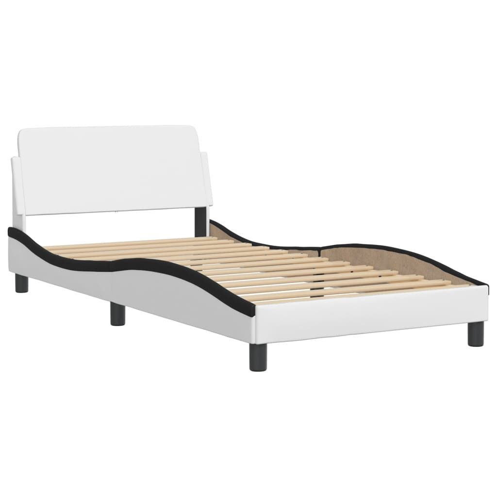 vidaXL Bett Bettgestell "Dover" Weiß und günstig online kaufen