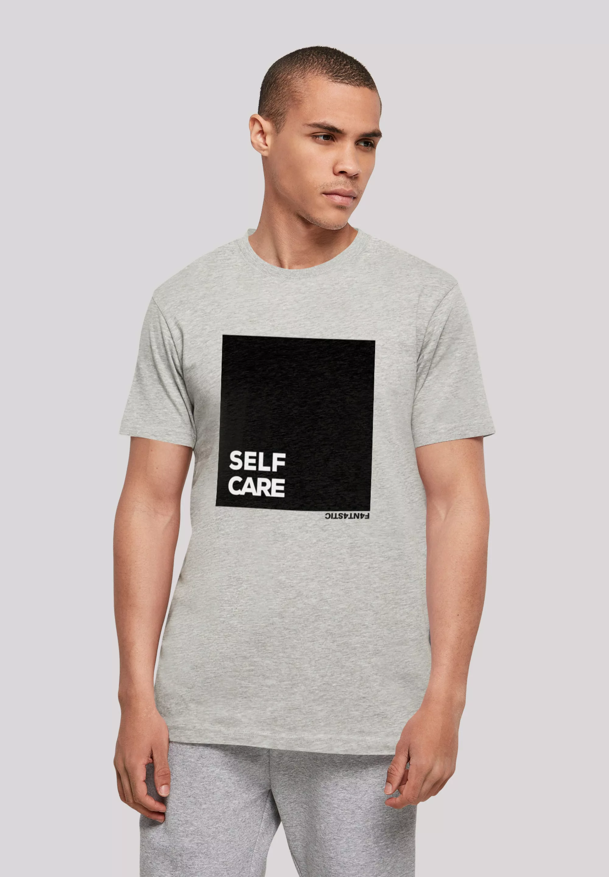 F4NT4STIC T-Shirt "SELF CARE TEE UNISEX", Print günstig online kaufen