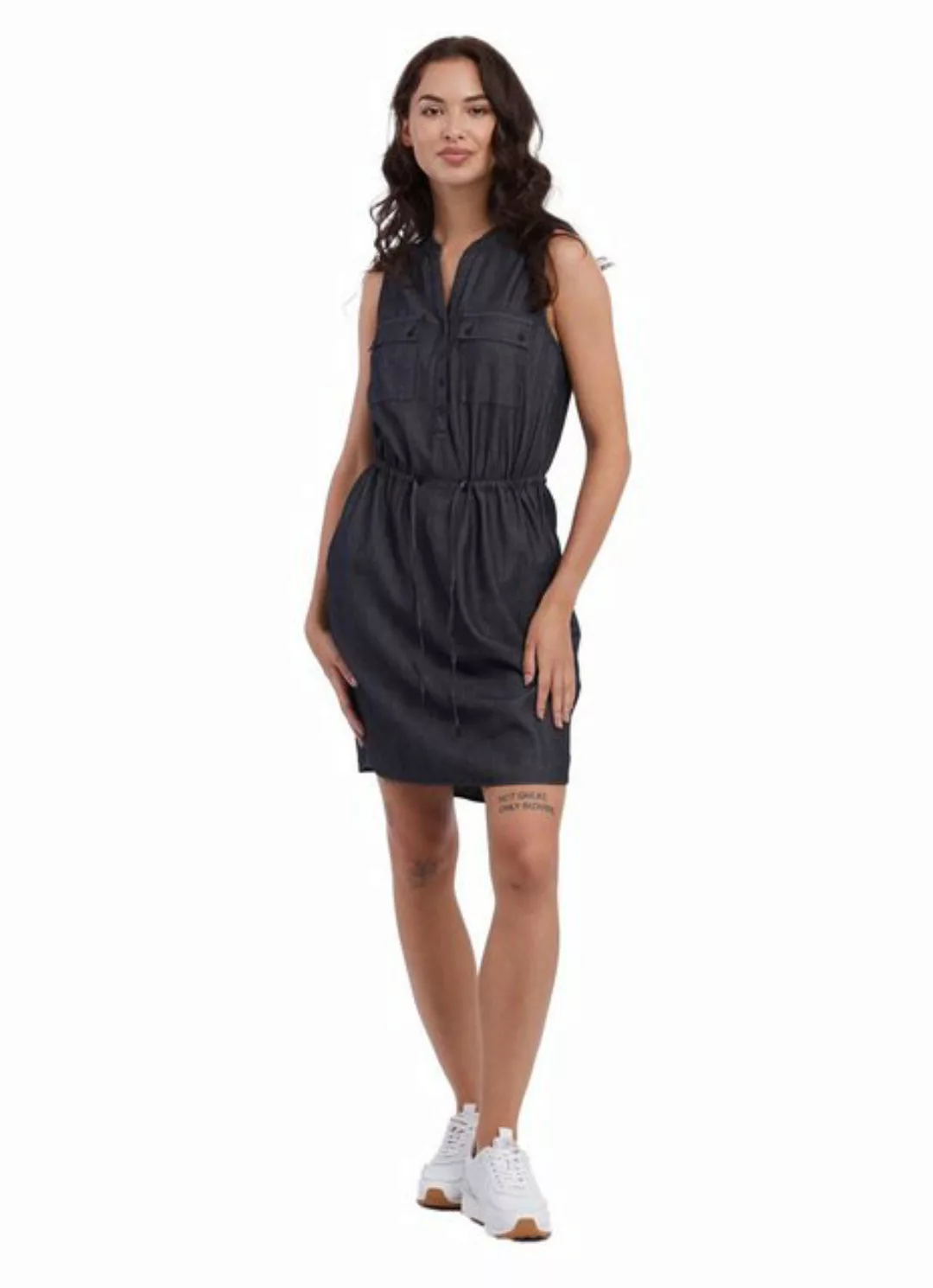 Ragwear Sommerkleid Ragwear W Roissin Denim Damen Kleid günstig online kaufen