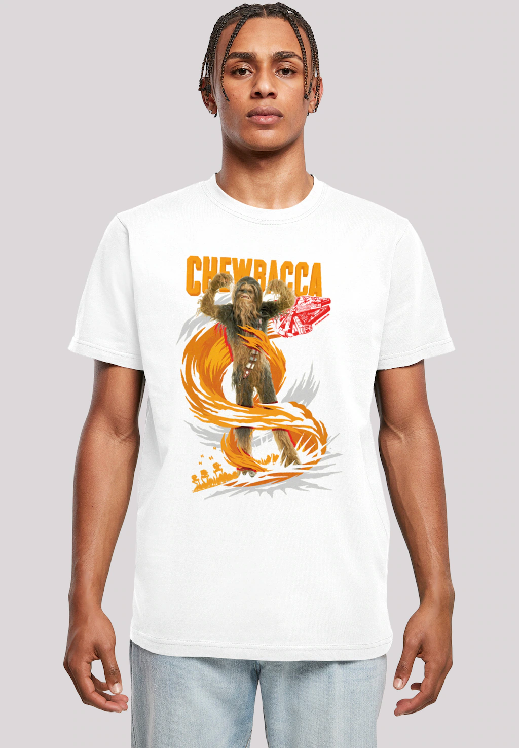 F4NT4STIC T-Shirt "Star Wars Chewbacca Wookiee Gigantic", Print günstig online kaufen