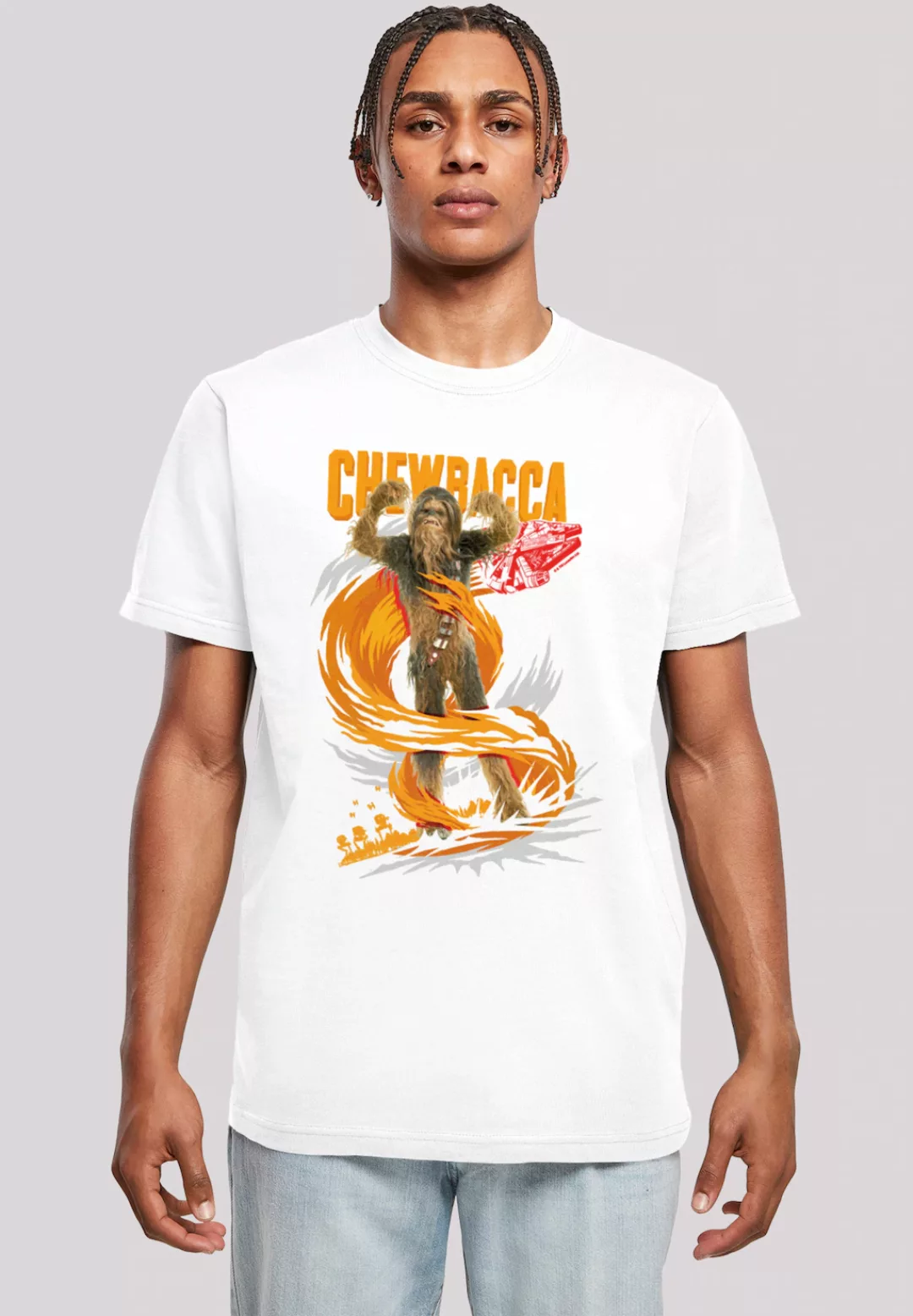 F4NT4STIC T-Shirt "Star Wars Chewbacca Wookiee Gigantic", Print günstig online kaufen