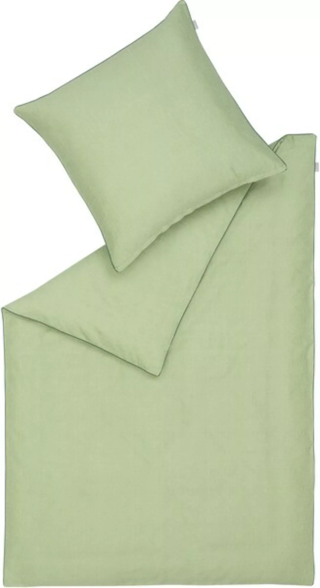 Musterring Bettwäsche »Ease«, (2 tlg.), aus nachhaltigerer Baumwolle günstig online kaufen