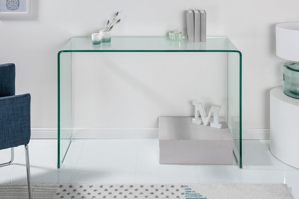 riess-ambiente Konsolentisch FANTOME 100cm transparent, Glastisch günstig online kaufen