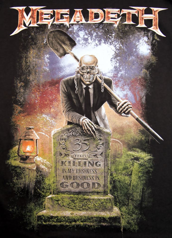 coole-fun-t-shirts Print-Shirt MEGADEATH T-Shirt black 35 günstig online kaufen